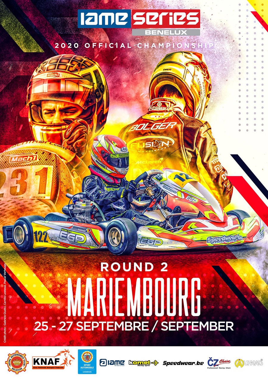 IAME Series Benelux – round 2 – Mariembourg 25-27 septembre