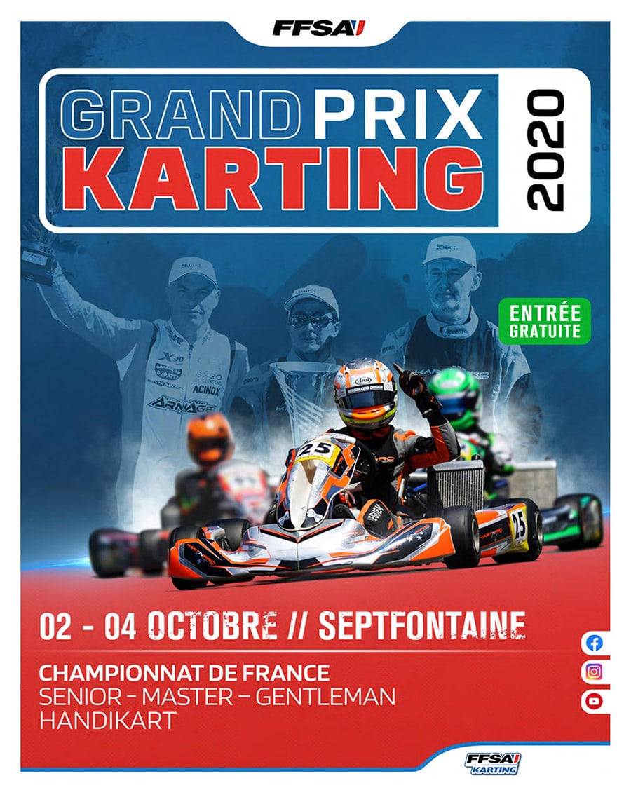 Feu vert pour la saison Sprint FFSA Karting à Septfontaine