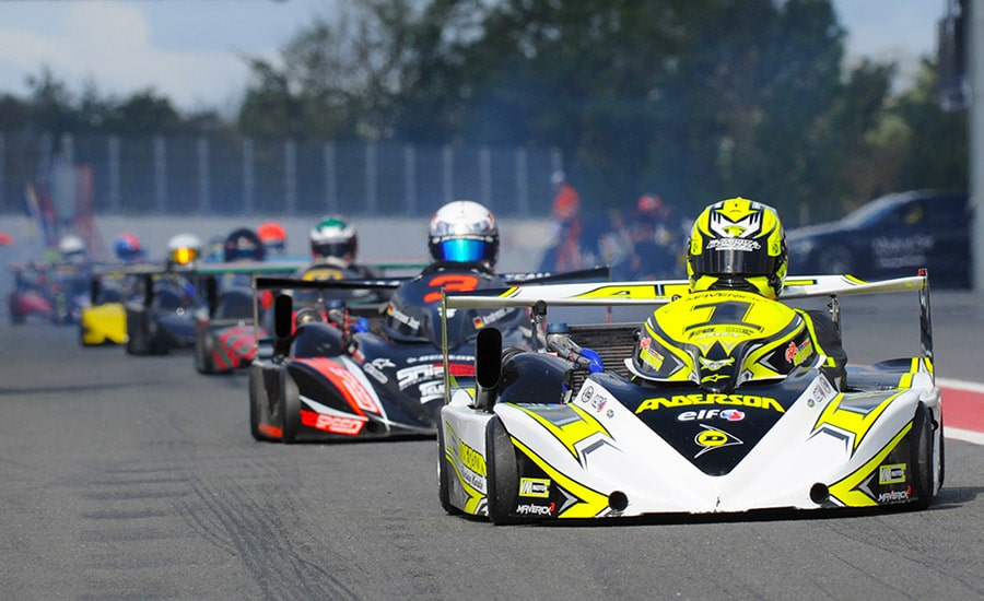 Reprise du Superkart au Vigeant : Elkmann sur sa planète