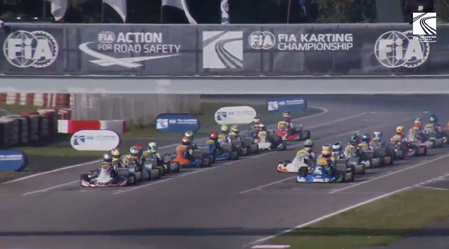 FIA Karting European Championship Junior & OK Round 3 Wackersdorf Saturday