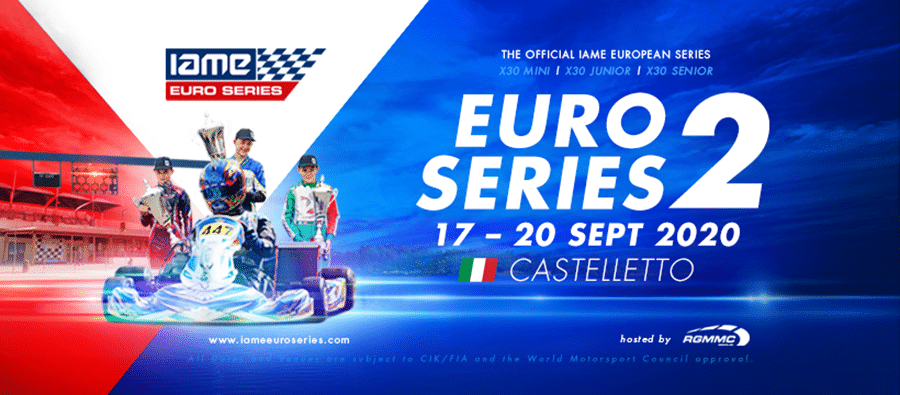 IAME Euro Series: 2e round ce week-end à Castelletto