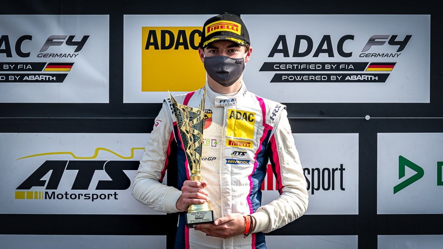 Victor Bernier s’impose avec panache en F4 à Hockenheim