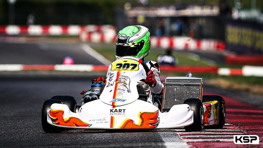 Avantage Cepil dans les manches Junior de la WSK Euro #2 à Lonato