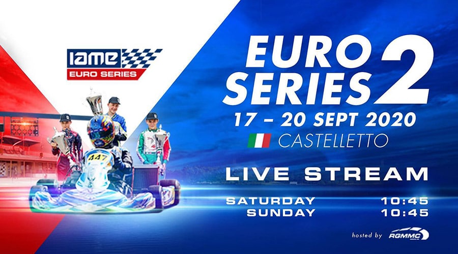 Live Stream IAME Euro Series Castelletto Sunday