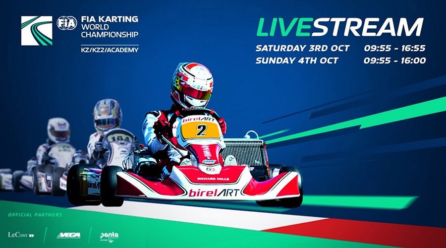 FIA Karting – Livestream Lonato 2020 – Samedi