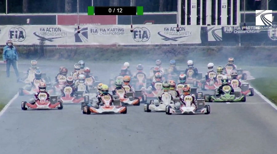 Livestream FIA Karting Genk Belgium Saturday