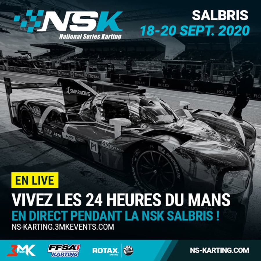 NSK Salbris : vivez les 24H du Mans en live !