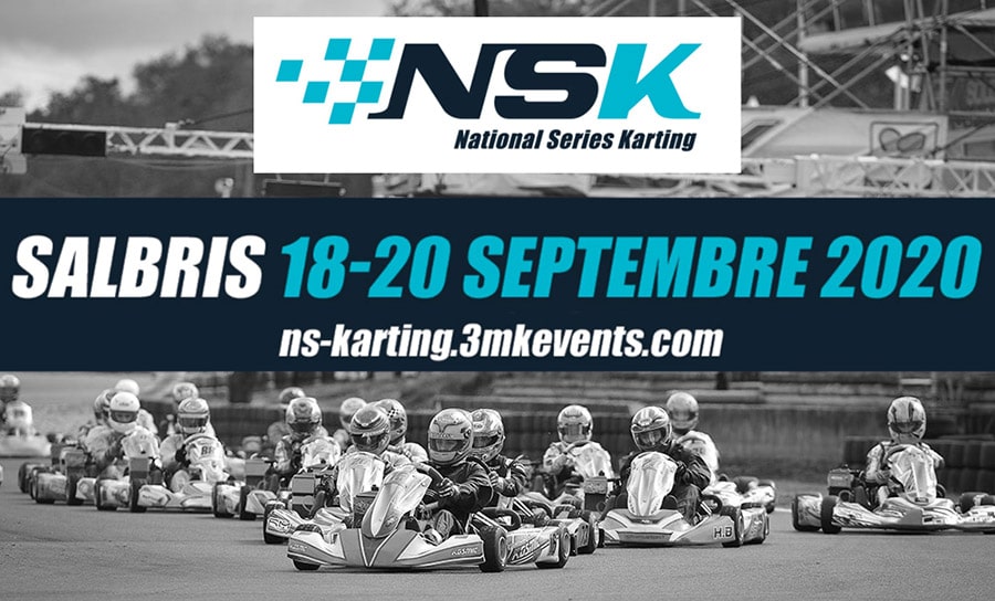 NSK Salbris: trois pilotes à égalité en Rotax Max Masters