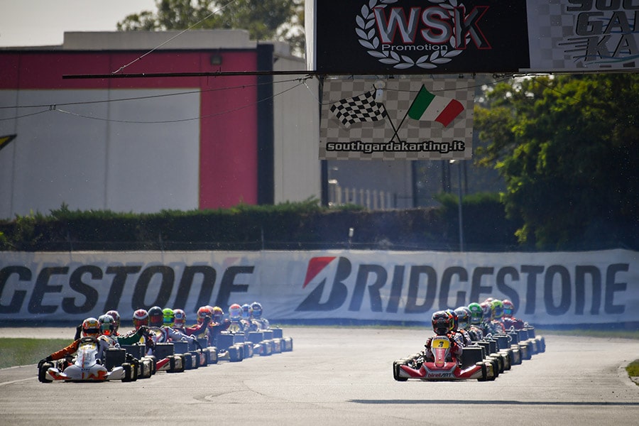 WSK Euro Series in Lonato: Prefinals in Live Streaming after the remaining heats on Saturday