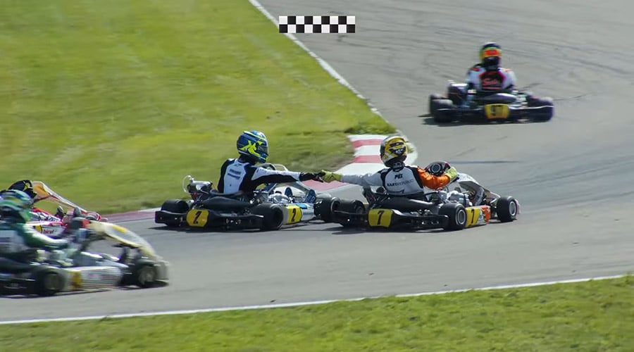 FIA Karting European Championship KZ/KZ2/Academy Round 2 Genk Highlights