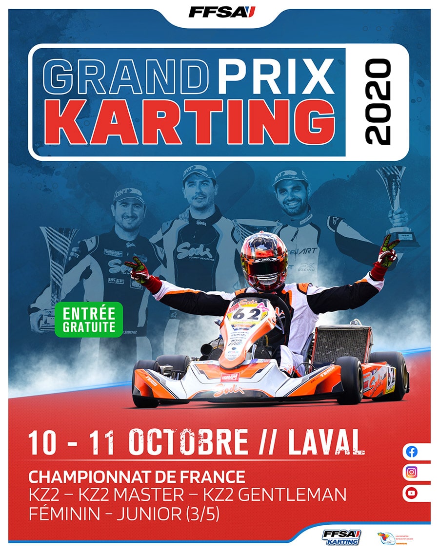 Rendez-vous FFSA Karting très attendu à Laval