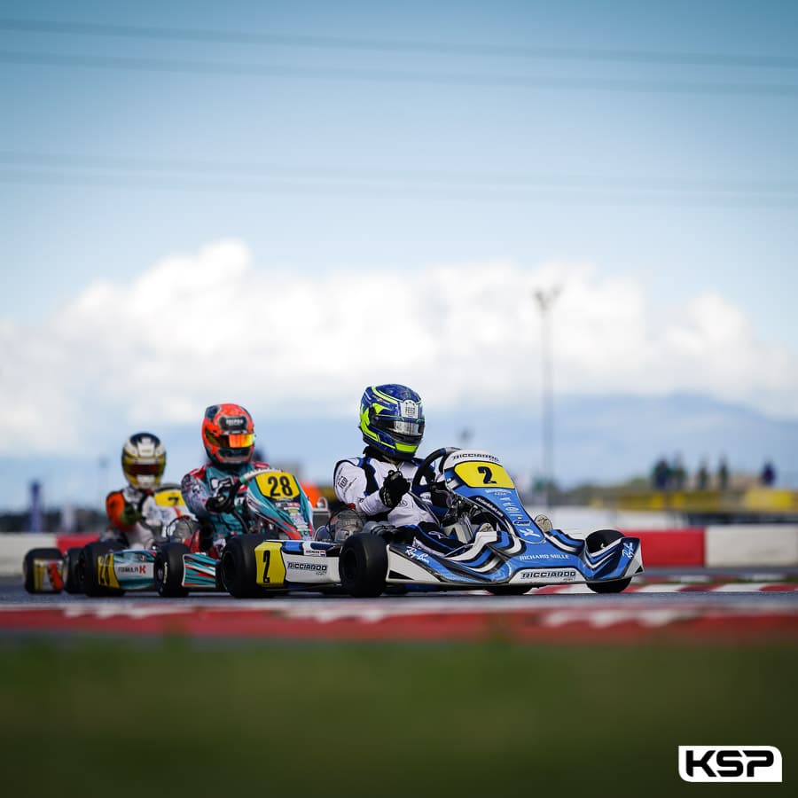 Kremers on top in all conditions in both Saturday’s KZ heats