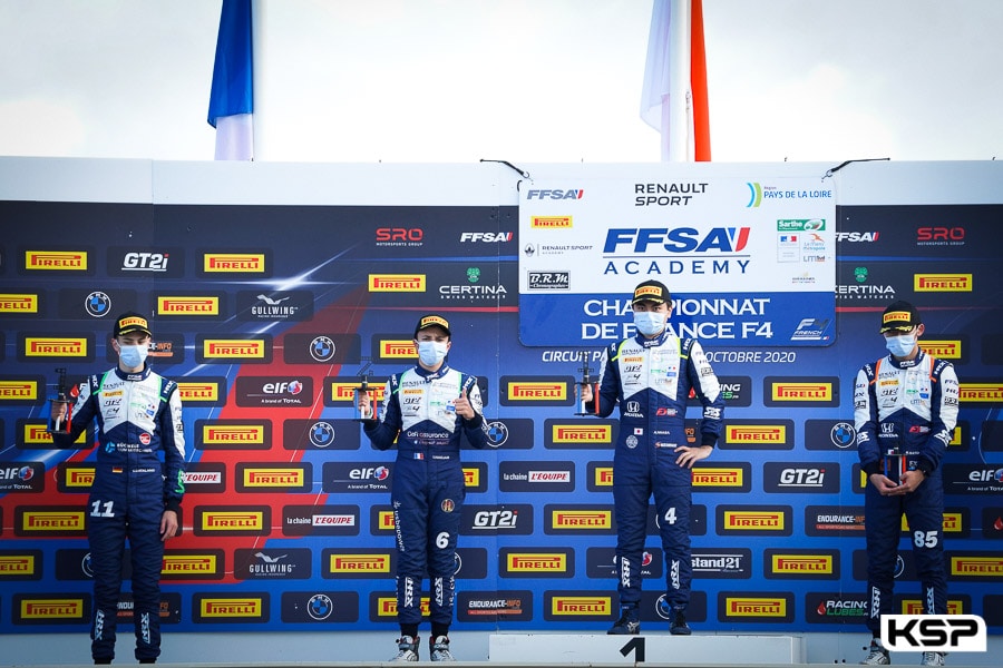 F4 Academy: Un solide trio sur le podium du Paul Ricard