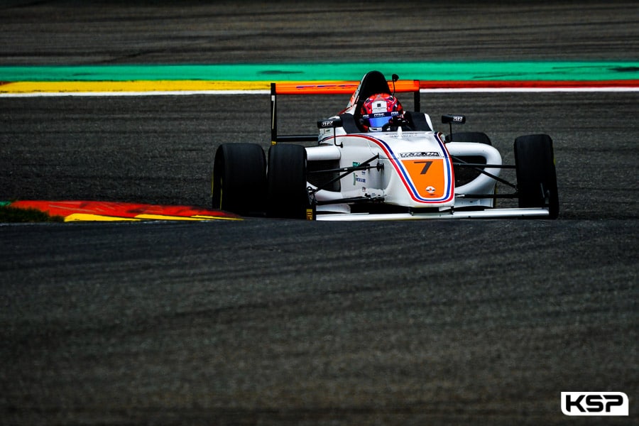 F4 Academy: Meguetounif en pole à Spa, mais Iwasa engrange