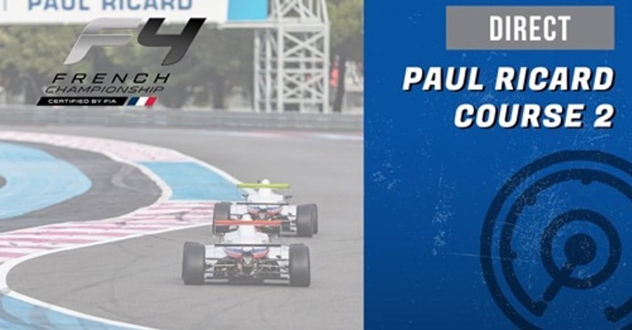 F4 Academy – Paul Ricard, suivez la course 2 en direct