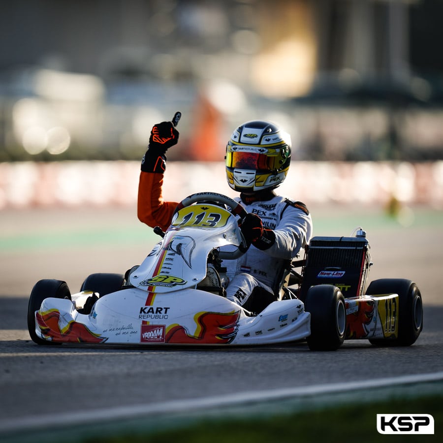 WSK Open Cup round 2 : victoire et titre KZ2 pour Pex