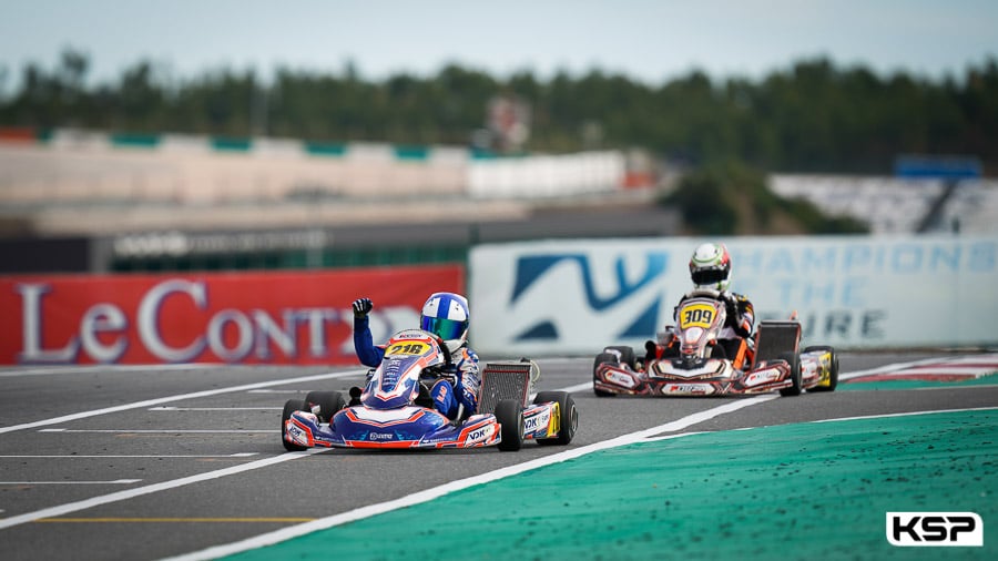 Portimao: sensationnelle victoire d’Amand en finale OK de la Champions of the Future