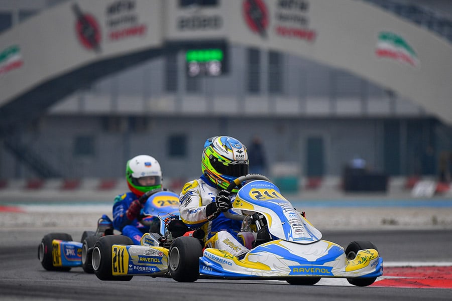 Sprint final à Adria pour la WSK Open Cup