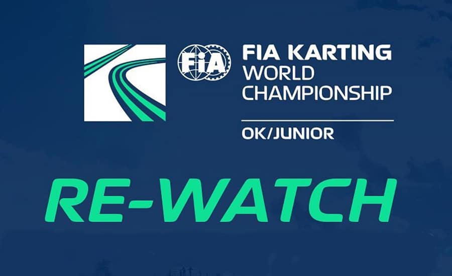 Re-Watch the FIA Karting World Championship in Portimao