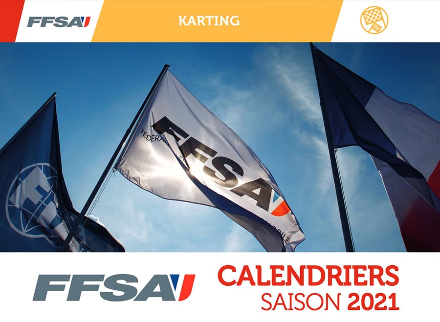 Saison FFSA Karting 2021 – calendrier complet