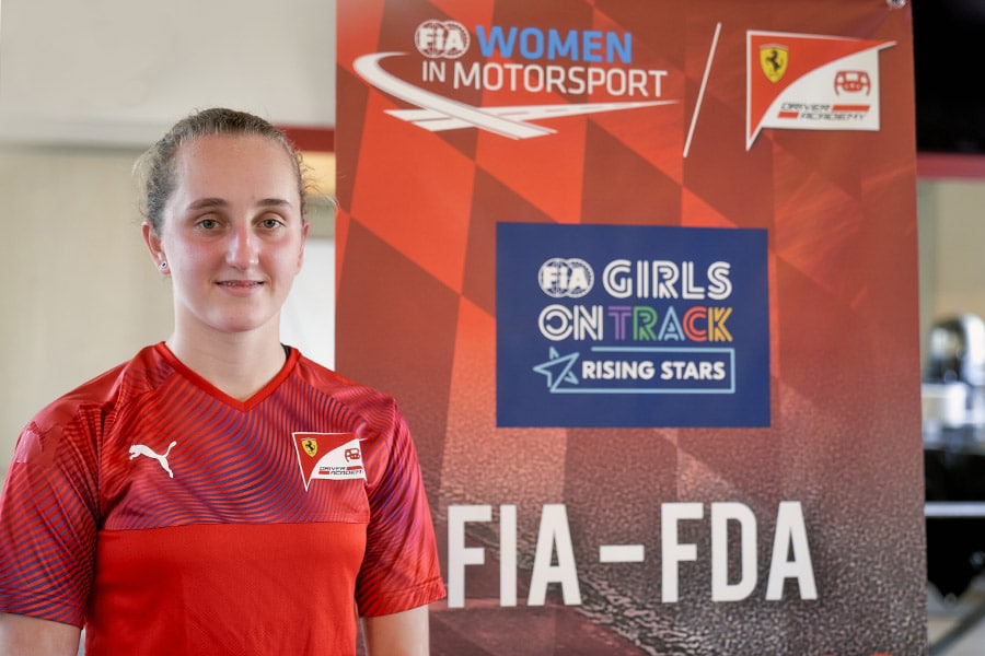 Maya Weug wins the FIA Girls on Track – Rising Stars programme