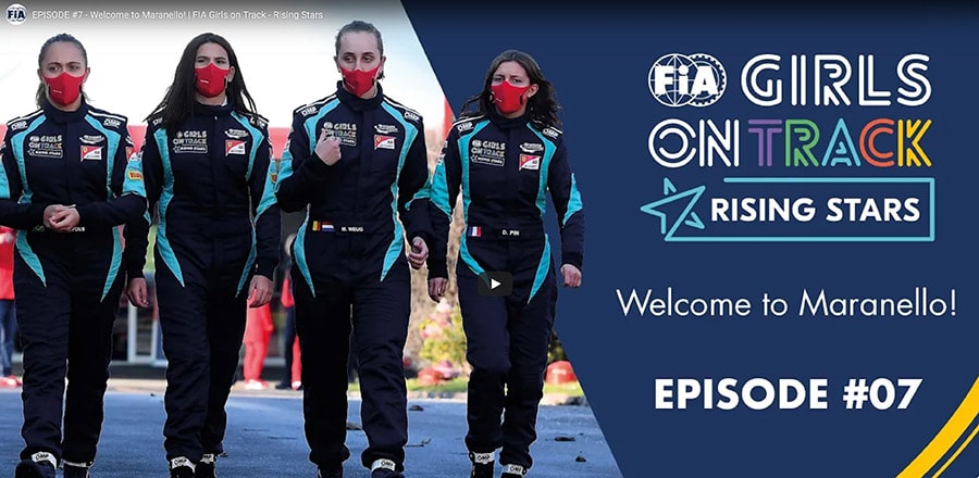 Episode #7 – Welcome to Maranello! | FIA Girls on Track – Rising Stars