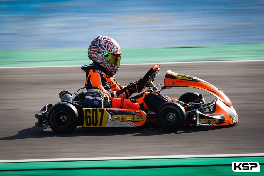 Skulanov et CRG en pole de la catégorie Mini