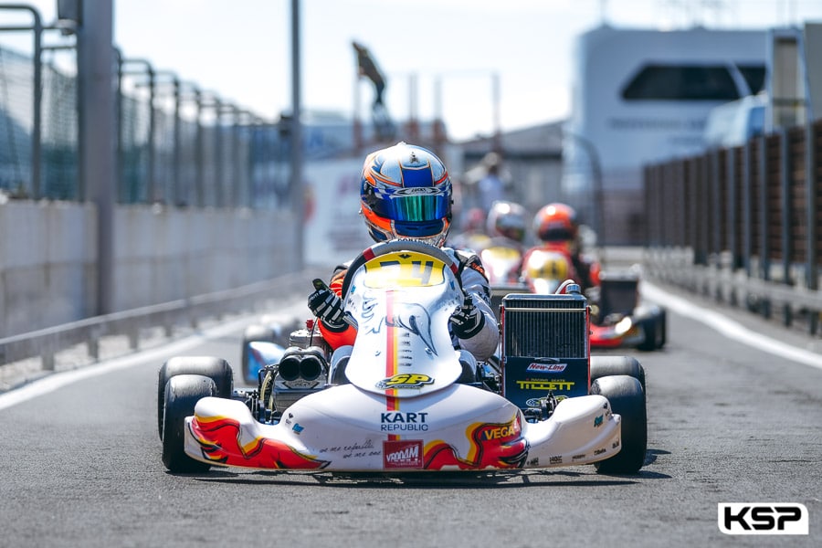 WSK Super Master : Valtanen poleman KZ2 à Sarno