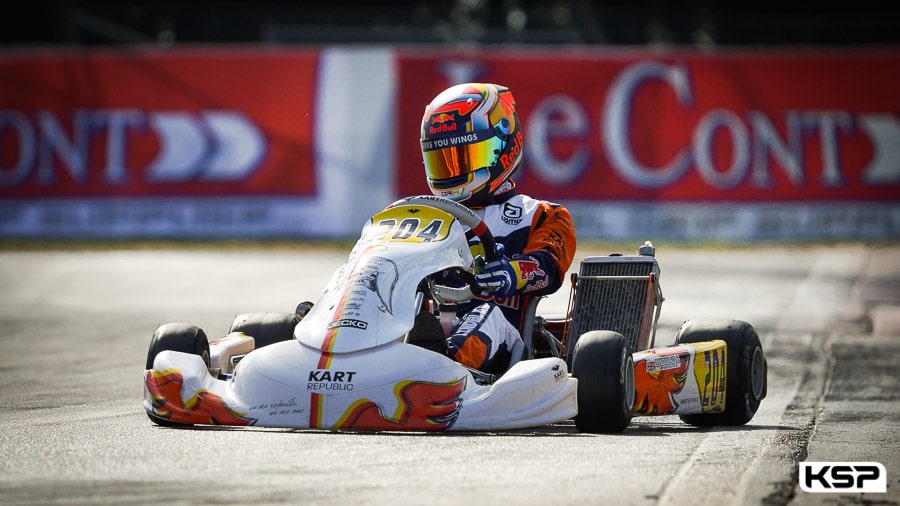 OK: Lindblad en pole position de la WSK Super Master #2