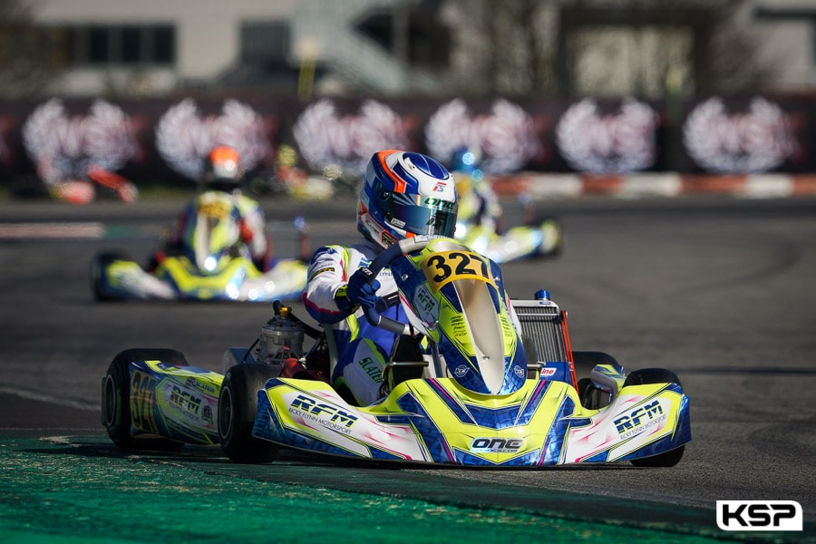 Slater and Rehm already at the forefront of the WSK Super Master