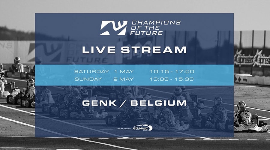 Live-Streaming Champions of the Future – Genk – samedi