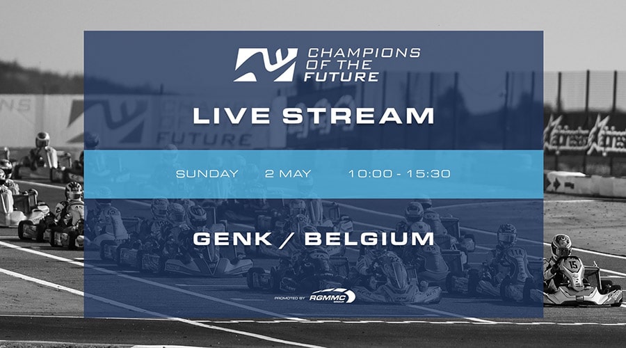 Live-Streaming Champions of the Future – Genk – dimanche