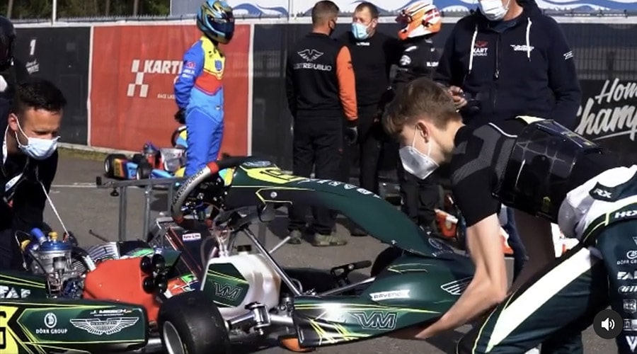 Video – FIA Karting European Championship – Genk Thursday preparations