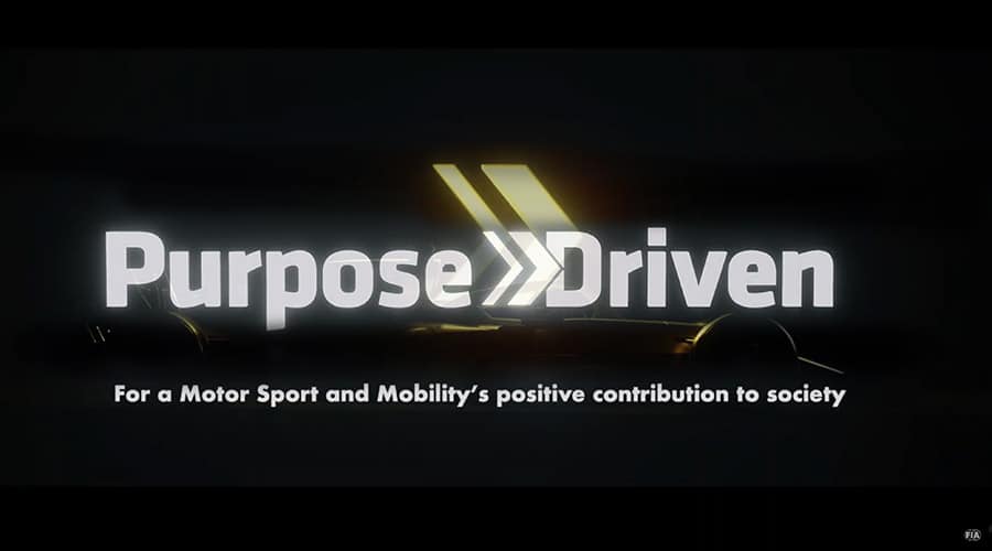 A new step forward for the #PurposeDriven movement launched by the FIA