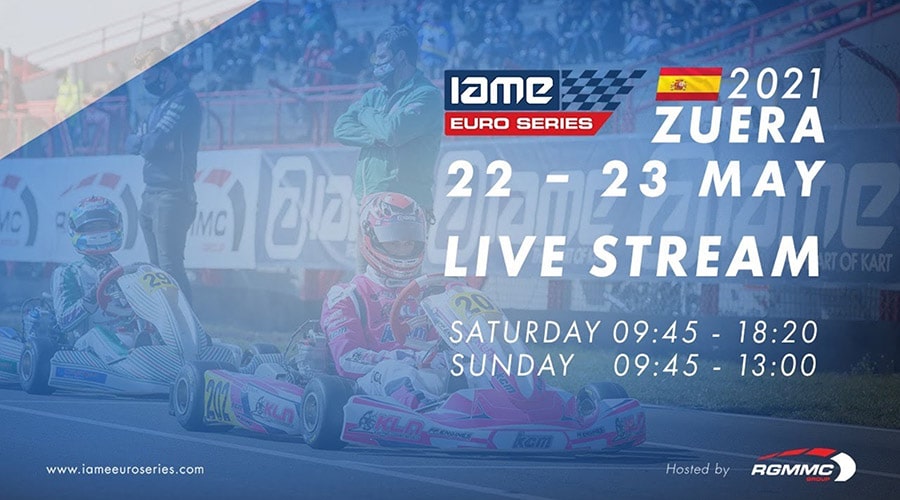 IAME Euro Series – Zuera – Live Streaming – dimanche