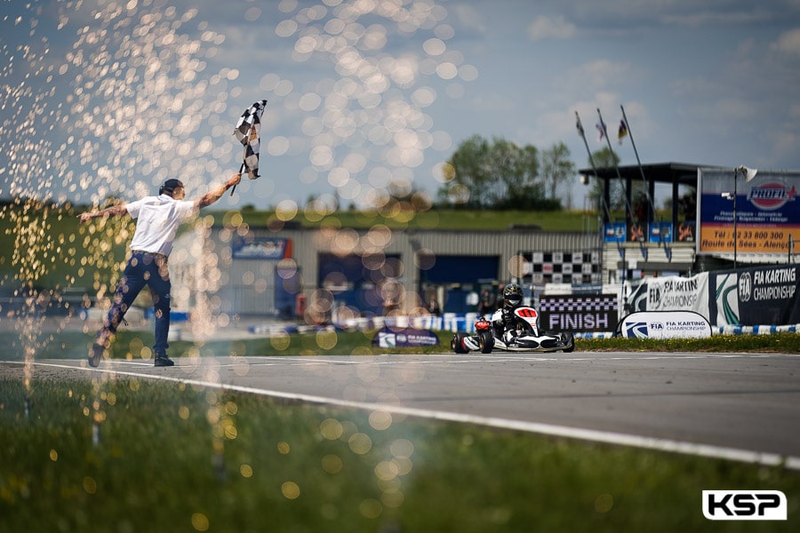 Lavaux remporte le 4e Trophée International Handikart à Aunay-les-Bois