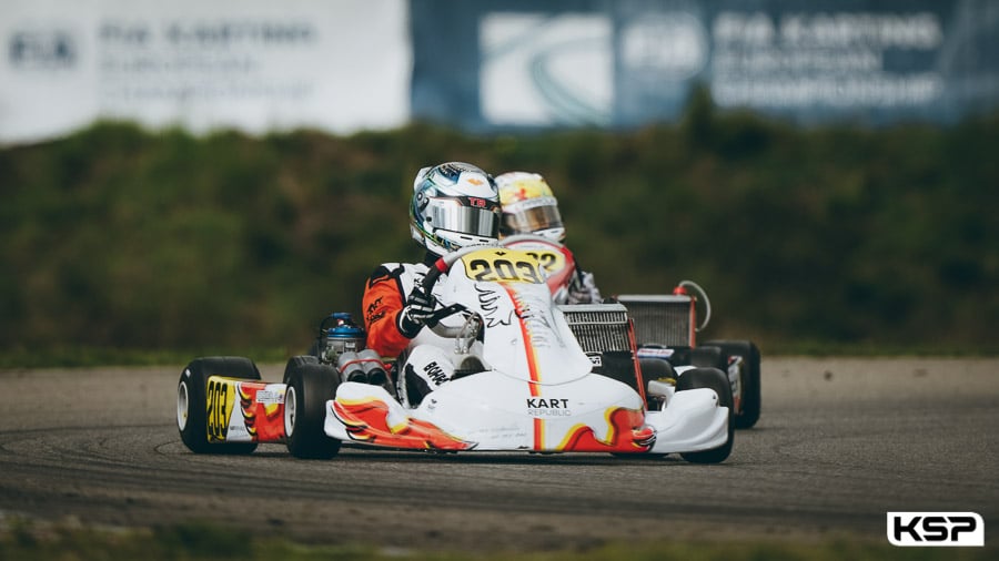 Bohra takes Junior pole position in the European Championship in Genk