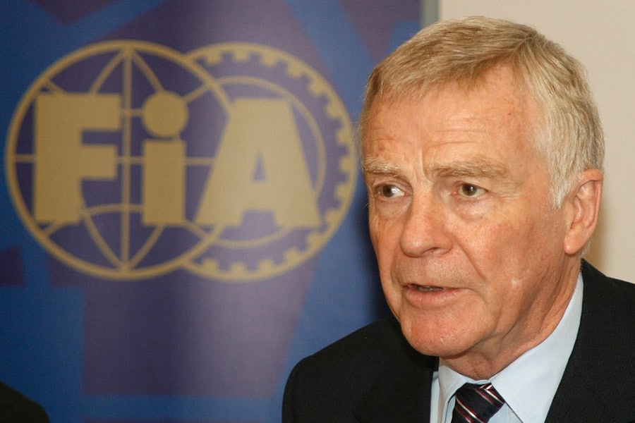 La FIA rend hommage à son ancien président Max Mosley : 1940-2021