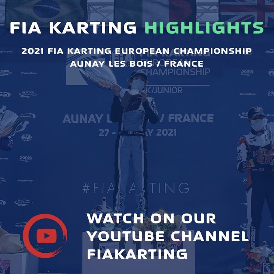 FIA Karting European Championship 2021 Round 2 TV Highlights