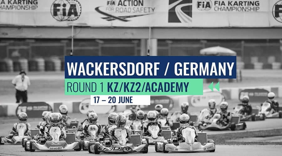 FIA Karting European Championship 2021 KZ/KZ2/Academy Trophy Round 1 TV Highlights