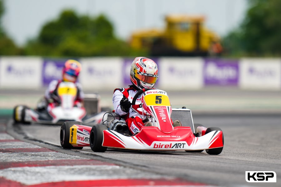 Kremers, poleman KZ2 en WSK Euro à Adria