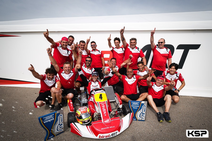 Longhi et Birel Art magistraux en ouverture du Championnat d’Europe KZ