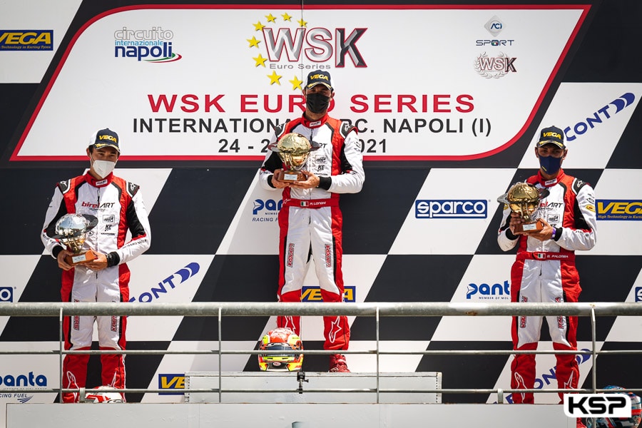 Another triple win in the 2021 WSK Euro Series