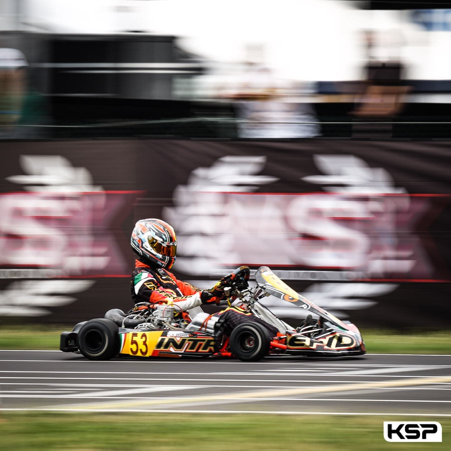 Sarno : Denner poleman KZ2 en WSK Euro Series