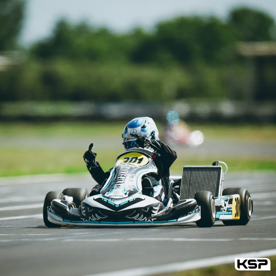 Finale Junior Sarno : Powell vainqueur, Keeble titré en WSK Euro