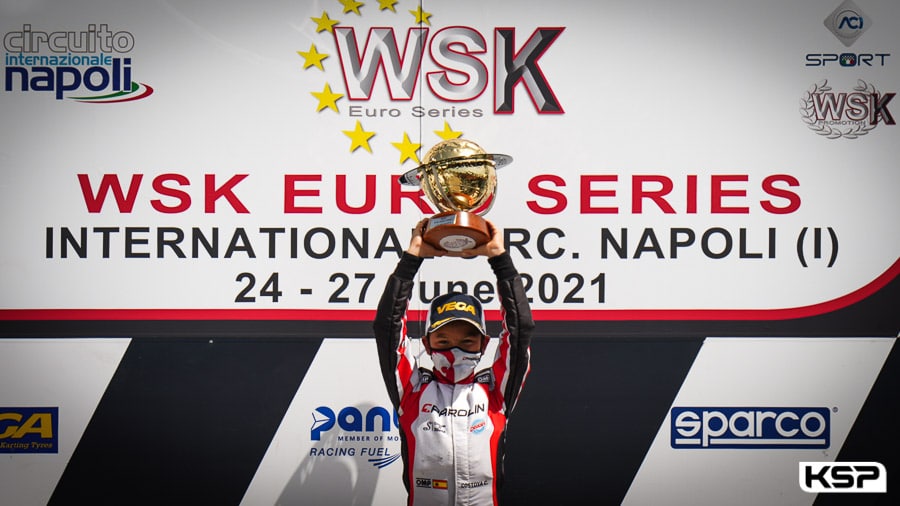 Costoya couronné en WSK Euro Series à Sarno