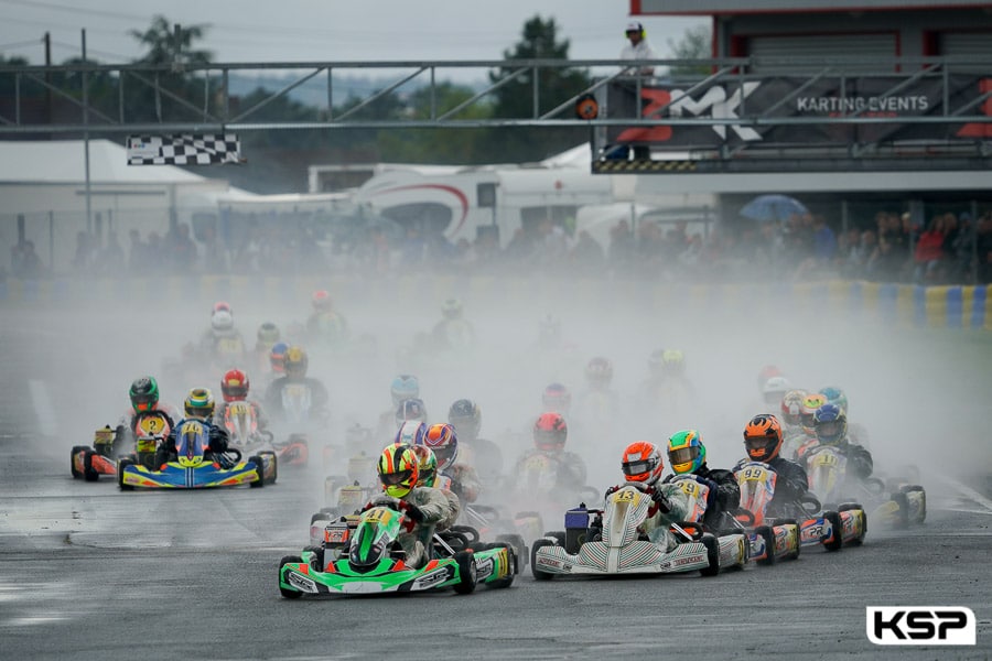 Rotax Max Senior : Caldaras jusqu’au bout de la pluie