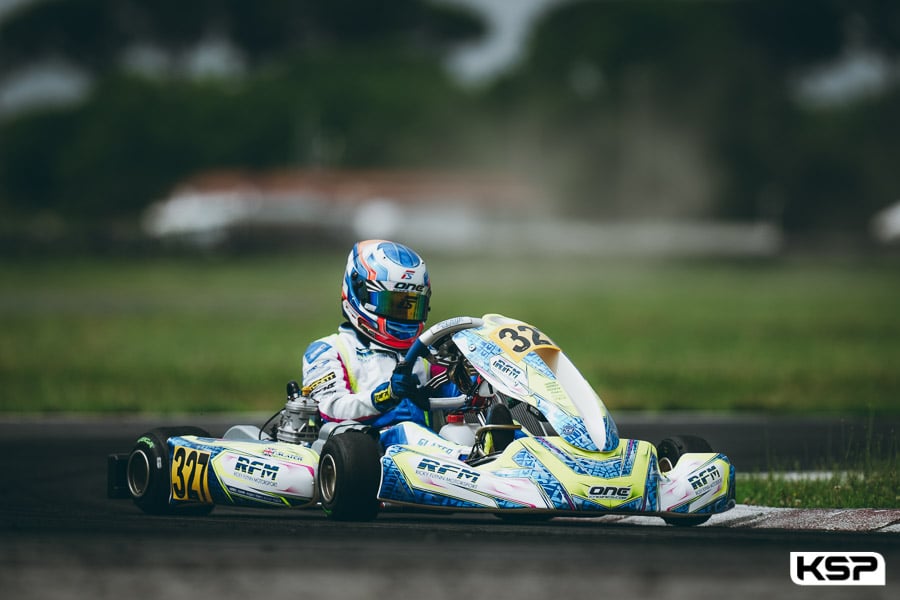 Slater 3e de la WSK Euro Series, top 6 final pour Verbrugge à Sarno