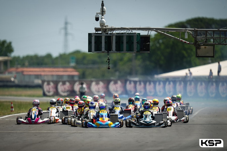 La qualité des pneumatiques mise en avant à la WSK Euro Series