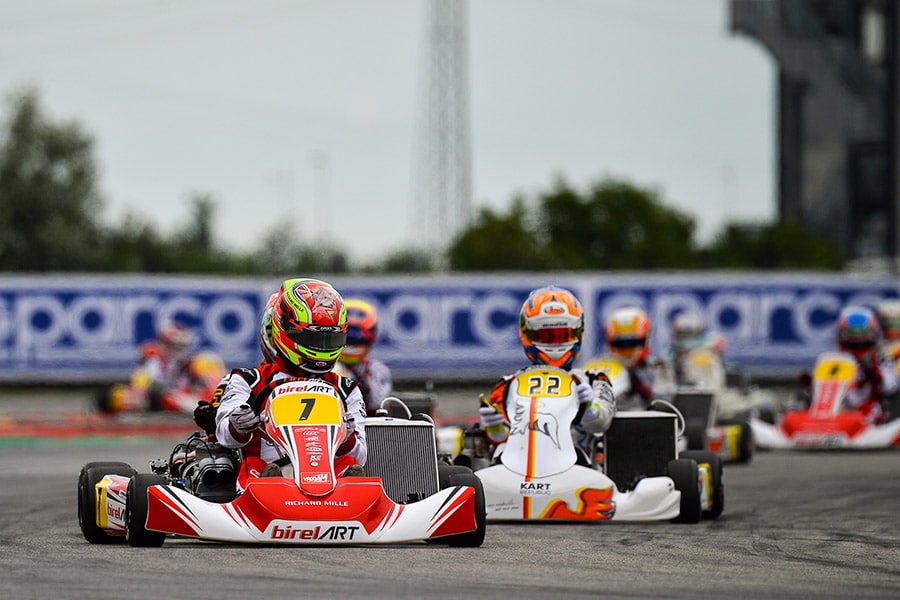 The heats in Adria named the candidates to the win of the second round of WSK Euro Series